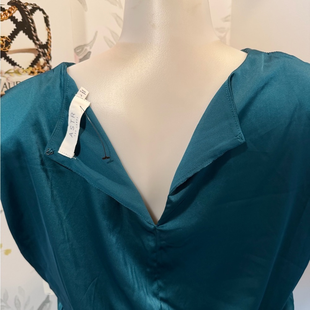 ASTR Teal Dress - Picture 5 of 10